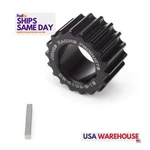 Jones CS-6102-B-18, Black Aluminum Pulley Crankshaft Htd Tooth 1IN Wide. Fixed Price $93.45.