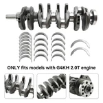 G4KH 2.0T Engine Crankshaft+main & Rod Bearing Kit For Hyundai Sonata Kia Optima. Fixed Price $571.85.