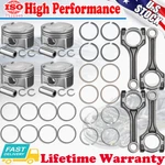 For Hyundai Elantra Kia Soul G4FJ 1.6T Connecting Rod + Engine Piston & Ring Kit. Fixed Price $147.48.