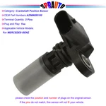 Crankshaft Position Sensor For Mercedes-benz CLA45 Amg CLS450 A2569050100. Fixed Price $15.21.