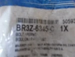 New Ford Oem Crankshaft Main Bearing Cap Bolt BR3Z-6345-C. Fixed Price $8.00.