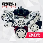 Chevy LS1 LS2 LS3 LS6 Serpentine Pulley Kit Alt Ps Ac Corvette Style Balancer. Fixed Price $1800.00.