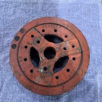 62-67 Chevrolet Corvette 327 8" Finned Harmonic Balancer-gm 3817173 Dated B66. Fixed Price $500.00.