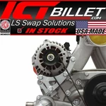 Ict Billet Truck Turbo Alternator Relocation Bracket For LS3 LS1 Water Pump. Fixed Price $138.99.