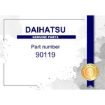 Genuine Daihatsu Crankshaft Pulley Set Bolt - Multiple Part Numbers 90119. Fixed Price $31.51.