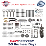 G4KH Engine Rebuild Kit W/ Crankshaft & Conrod Timing For Hyundai Kia 2.0T. Fixed Price $360.99.