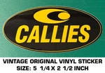 Callies Racing Performance Engine Parts - Vintage Original Vinyl Decal Sticker. Fixed Price $7.94.