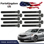 10X Engine Crankshaft Main Bearing Cap Bolt Fits Kia Optima Hyundai Santa Fe Us. Fixed Price $34.89.