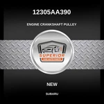 Genuine 2016-2017 Subaru Crosstrek Engine Crankshaft Pulley 12305AA390. Fixed Price $89.99.
