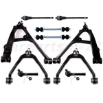 Suspension 10PC Front Control Arms Tie Rods Kit For 2000-2006 Gmc Yukon XL1500. Fixed Price $207.35.