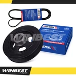 Harmonic Balancer Serpentine Belt Forchrysler 200 Dodge Dart Jeep Cherokee L4. Fixed Price $36.50.