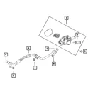 Genuine Mopar Hex Flange Head Bolt Mounting 6106002AA. Fixed Price $20.84.