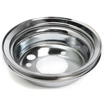 Trans Dapt 9817 Chrome Crankshaft Pulley. Fixed Price $52.99.