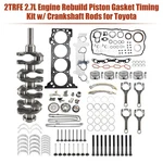 2TRFE 2.7L Engine Rebuild Piston Gasket Timing Kit W/ Crankshaft Rods Fit Toyota. Fixed Price $648.00.