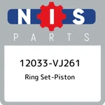 12033-VJ261 Nissan Ring Set-piston 12033VJ261, New Genuine Oem Part. Fixed Price $132.66.