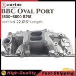 4-BARREL Aluminum Intake For Bbc Chevy 396-454 Oval Port Mark Iv Gen Vi. Fixed Price $154.03.