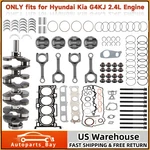 G4KJ 2.4L Crankshaft Piston Rods Kit Fit Hyundai Tucson Sonata Santa Fe Kia. Fixed Price $313.99.