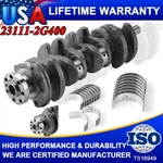 G4KH 2.0 Turbo Engine Crankshaft+main &rod Bearing For Hyundai Sonata Kia Optima. Fixed Price $128.95.