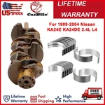 Crankshaft & Bearings For 03-04 Nissan Frontier 2.4L 2WD 4WD KA24E 12200-86G00. Fixed Price $299.99.