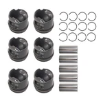 6PCS Piston W/ Rings For Jeep Grand Cherokee 3.0T V6 Exf 68147228AA 83MM. Fixed Price $201.79.