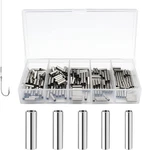 250PCS/500PCS Single Copper Barrel Crimp Sleeves Kit, Sizes 250PCS, Silver. Fixed Price $12.20.