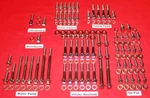 Ford Fe 352 390 406 427 428 Grade Arp Polished Stainless Engine Bolts Kit Set. Fixed Price $244.95.