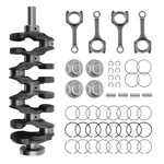 Engine Crankshaft 4X Rods & Pistons Kit For Hyundai Sonata Kia Optima G4KJ 2.4L. Fixed Price $165.99.