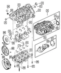 Genuine Mopar Crankshaft 53020959. Fixed Price $474.87.