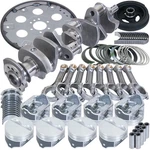 Crankshaft Rotating Assembly Street, Strip For Chevy Sbc 350 Mains. Fixed Price $1501.57.