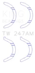 King Engine Bearings 247AM Thrust Washer Set For Mitsubishi 6G72, 6G72T. Fixed Price $36.99.