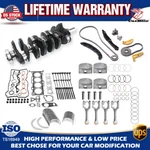 G4KJ 2.4L Engine Rebuild Overhaul Kit - Crankshaft / Con Rods For Hyundai Kia Us. Fixed Price $159.95.