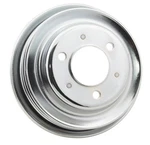 Mr. Gasket 4961G Chrome Crankshaft Pulley - Triple Groove. Fixed Price $96.39.