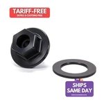 Peterson Fluid 06-0730, One Black Aluminum Drive Washer W/nut 2.250IN Od Perform. Fixed Price $86.24.
