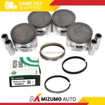Pistons W/ Rings Fit 93-98 Eagle Plymouth Mitsubishi Turbo 2.0L 4G63T. Fixed Price $99.95.