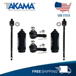 6 Pcs Front Outer +inner Tie Rod Ends+boots For Dodge Plymouth Colt Eagle. Fixed Price $40.80.