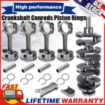 Engine Crankshaft & Pistons Con Rod Bearing Kit For 2.4L Chevy Gmc 12578164. Fixed Price $87.17.