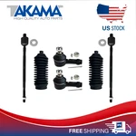 6 Pcs Front Outer +inner Tie Rod Ends+boots For Dodge Plymouth Colt Eagle. Fixed Price $44.64.
