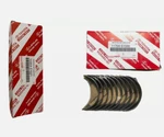 Toyota Genuine Main & Con Rod Bearing Set 0.25MM 1VD-FTV 11704-51020 13204-51021. Fixed Price $410.40.