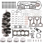G4KJ Engine Rebuild Overhaul Kit Crankshaft Con Rods Piston For Hyundai Kia 2.4L. Fixed Price $202.89.