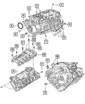 99-13 Chrysler Dodge Jeep Ram Hex Flange Head Bolt Mounting Mopar New Oem. Fixed Price $14.80.