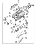 Genuine Mopar Crankshaft 05038339AG. Fixed Price $1039.20.