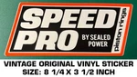 Speed Pro By Sealed Power Piston Rings Vintage Original Decal Sticker - Engine. Fixed Price $9.41.