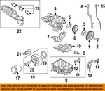 Ford Oem 14-16 Fiesta Engine Parts-crankshaft Pulley Bolt CM5Z6A345A. Fixed Price $11.70.