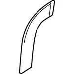 Genuine Ford Front Molding CK4Z-6125560-AE. Fixed Price $44.66.