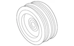 Genuine Nissan Pulley 12303-1LA0B. Fixed Price $454.99.