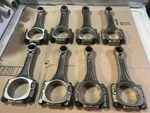 454 Set (8) Big Block Chevy 7/16" Dimple Dot Rods & Arp Bolts. Fixed Price $499.00.