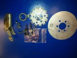 Cam Paw Key Magneto Screws Plate = Ward Sea King 44GG-9015A 1954 5HP (a C). Fixed Price $19.00.