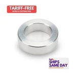 Jones SP-6103-C-A-1/2, Natural Aluminum Drive Spacer 1/2IN Thick 1-1/8IN Id. Fixed Price $34.65.