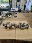 350 Chevy Sbc Forged Steel Crankshaft #1182 Turned .030R/.020M LT-1 Needs Repair. Fixed Price $100.00.