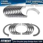 Rod & Main Bearings Kit For Chrysler Jeep Dodge Ram 1500 Oe# 5184112AF 5184088AH. Fixed Price $49.99.